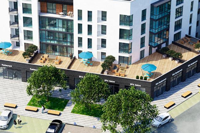 Жк «Сонячний Квартал» Apartamento Solochin Exterior foto