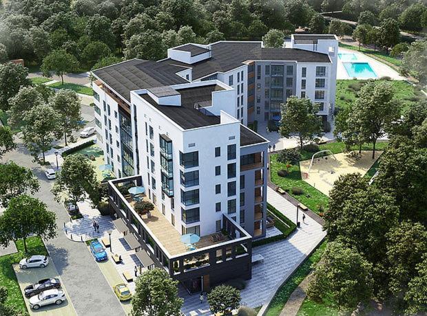 Жк «Сонячний Квартал» Apartamento Solochin Exterior foto