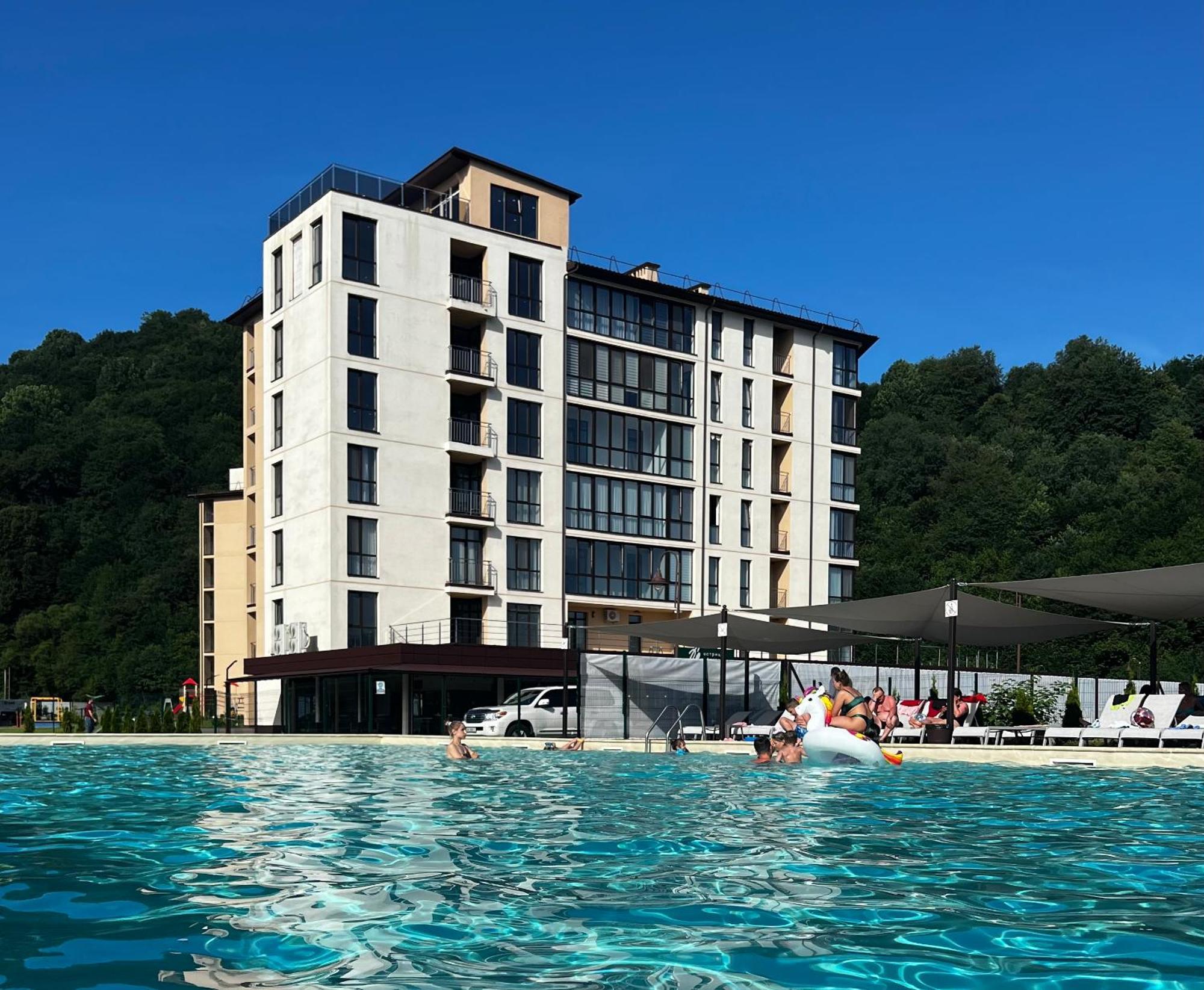 Жк «Сонячний Квартал» Apartamento Solochin Exterior foto